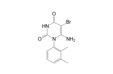 2,4(1H,3H)-Pyrimidinedione, 6-amino-5-bromo-1-(2,3-dimethylphenyl)-