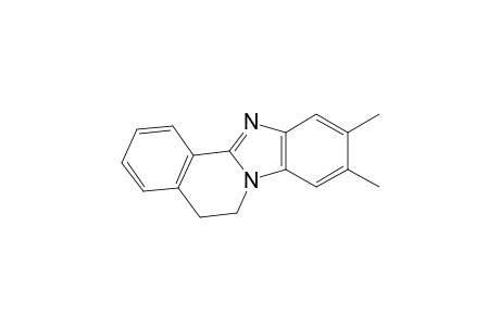 9,10-dimethyl-5,6-dihydrobenzimidazo[2,1-a]isoquinoline