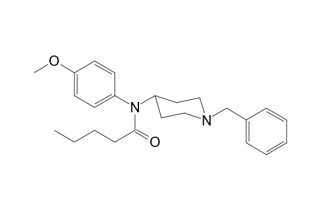 N-(4-Methoxyphenyl)-N-(1-benzylpiperidin-4-yl)pentanamide