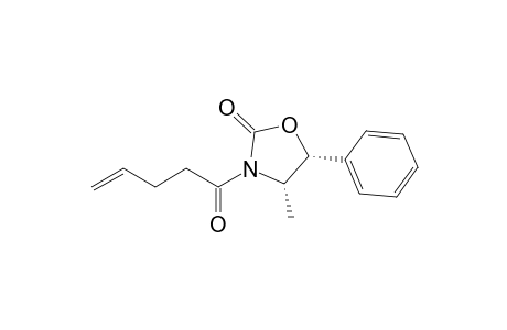 (4S,5R)-4-methyl-3-(1-oxopent-4-enyl)-5-phenyl-2-oxazolidinone
