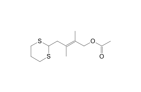 2-(4-Acetoxy-2,3-dimethyl-2(E)-butenyl)-1,3-dithiacyclohexane