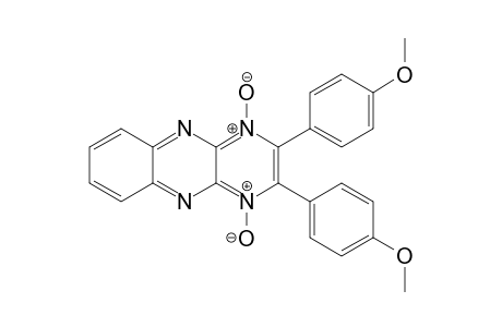 2,3-bis(4-methoxyphenyl)-1-oxidanidyl-pyrazino[2,3-b]quinoxalin-4-ium 4-oxide