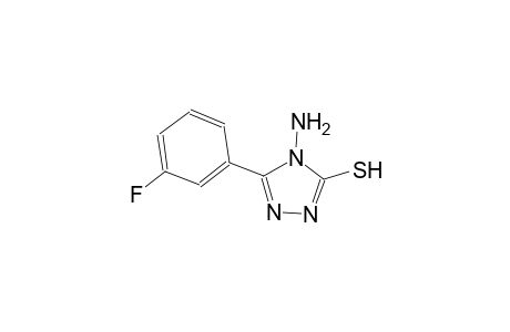 4H-1,2,4-triazole-3-thiol, 4-amino-5-(3-fluorophenyl)-