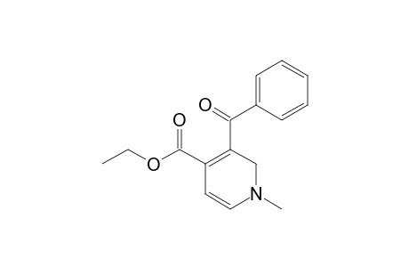 3-BENZOYL-4-ETHOXYCARBONYL-1-METHYL-1,2-DIHYDRO-PYRIDINE