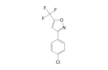 3-p-CHLORO-PHENYL-5-TRIFLUORO-METHYL-ISOXAZOLE