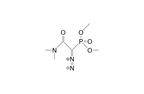 Dimethylcarbamoyl-diazomethyl-phosphonic acid, dimethyl ester