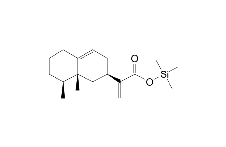 9.11(13)-Eremophiladien-12-oic acid, tms