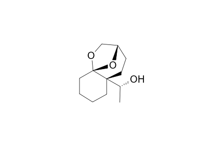 (-)-(1R,6R,9S)-6-[(1'R)-1'-Hydroxy]ethyl]-11,12-dioxatricyclo[7.2.1.0(1,6)]dodecane