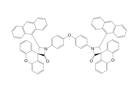 2-(ANTHRACEN-9-YL)-1-[4-[4-[2-(ANTHRACEN-9-YL)-4-OXOSPIRO-[AZETIDINE-3,9'-XANTHENE]-1-YL]-PHENOXY]-PHENYL]-SPIRO-[AZETIDINE-3,9'-XANTHEN]-4-ONE