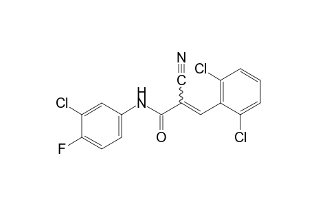 alpha-cyano-4'-fluoro-2,3',6-trichlorocinnamanilide