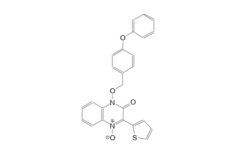 1-[(4-phenoxybenzyl)oxy]-3-(2-thienyl)-2(1H)-quinoxalinone 4-oxide
