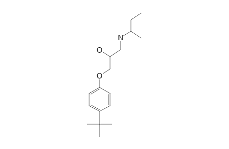 2-Propanol, 1-[4-(1,1-dimethylethyl)phenoxy]-3-[(1-methylpropyl)amino]-