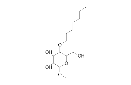 beta-D-GLUCOPYRANOSIDE, METHYL-4-O-HEPTYL-