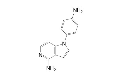 1-(4-Aminophenyl)-1H-pyrrolo[3,2-c]pyridin-4-amine