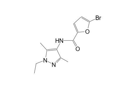 5-bromo-N-(1-ethyl-3,5-dimethyl-1H-pyrazol-4-yl)-2-furamide