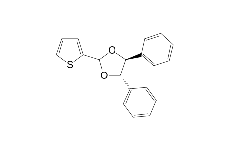 (4S,5S)-4,5-Diphenyl-2-thiophen-2-yl-[1,3]dioxolane