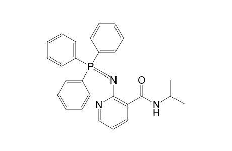 Isopropyl 2-(triphenylphosphoranylideneamino)nicotinamide