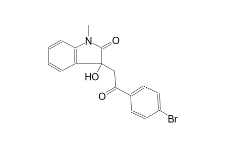 3-[2-(4-Bromo-phenyl)-2-oxo-ethyl]-3-hydroxy-1-methyl-1,3-dihydro-indol-2-one