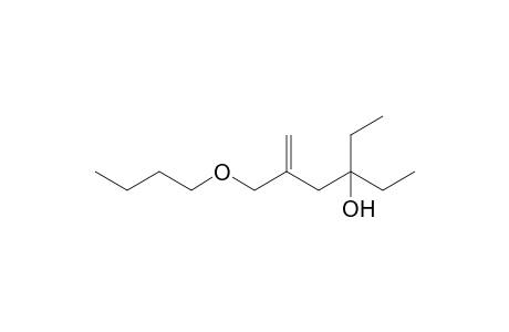 2-Butoxymethyl-4-ethyl-1-hexen-4-ol