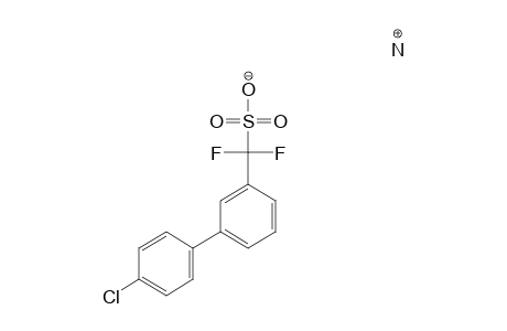 [3-(4-ALPHA-CHLOROPHENYL)-PHENYL]-DIFLUOROMETHANESULFONIC-ACID-AMMONIUM-SALT