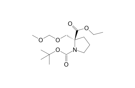 (S)-N-(tert-Butoxycarbonyl)-..-((methoxymethoxy)methyl)proline ethyl ester