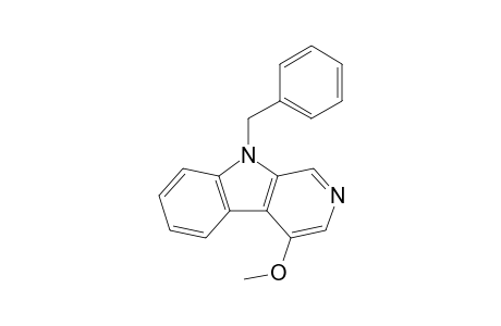 9-Benzyl-4-methoxy-.beta.-carboline