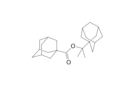 1-Adamantanecarboxylic acid 2-(1-adamantyl)propan-2-yl ester