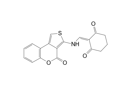 2-[(4'-Oxo-4H-5'-oxa-2'-thiacyclopenta[a]naphthalen-3'-ylamino)methylene]-cyclohexane-1,3-dione