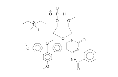 N4-BENZOYL-5'-O-DIMETHOXYTRITYL-2'-O-METHYLCYTIDINE-3'-H-PHOSPHONATE,TRIETHYLAMMONIUM SALT