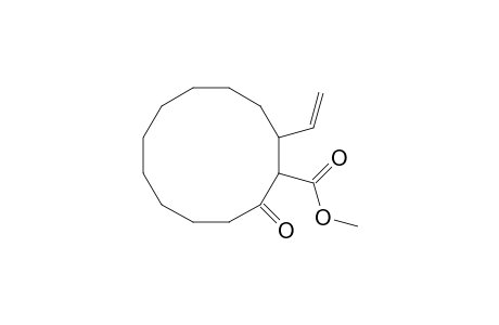 Methyl ester of 2-Oxo-12-vinyl-cyclododecancarboxylic acid