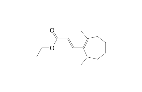 (E)-3-(2,7-dimethyl-1-cycloheptenyl)-2-propenoic acid ethyl ester