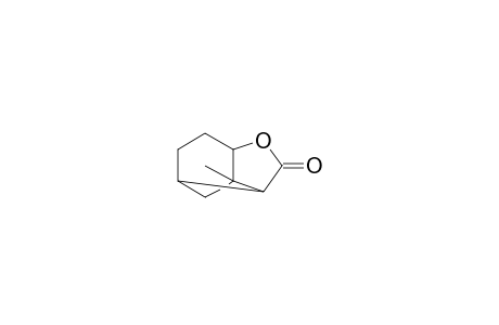 9-Methyl-3-oxatricyclo[5.2.0.0(4,9)]nonan-2-one