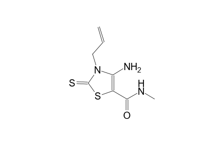 5-thiazolecarboxamide, 4-amino-2,3-dihydro-N-methyl-3-(2-propenyl)-2-thioxo-