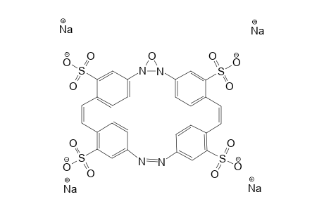 2,3,14,15-Tetraazapentacyclo[20.2.2.2/4,7/.2/10,13/2/16,19/]dotriaconta-1(25),2,4,6,8,10,12,14,16,18,20,22(26),23,27,29,31-hexadecane-6,11,18,23-tetrasulfonic acid, 2-oxide, tetrasodium salt