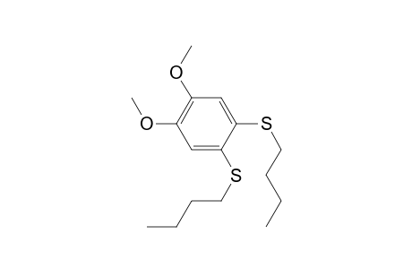 1,2-bis(butylsulfanyl)-4,5-dimethoxybenzene