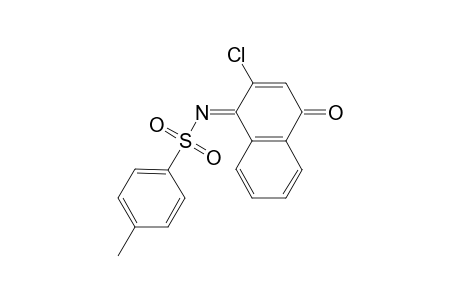 (NE)-N-(2-chloranyl-4-oxidanylidene-naphthalen-1-ylidene)-4-methyl-benzenesulfonamide