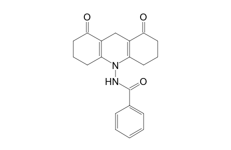 10-(Benzoylamino)-3,4,6,7,9,10-hexahydro-1,8(2H,5H)-acridinedione