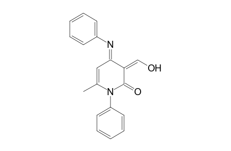 1-Phenyl-3-hydroxymethine-4-benzimino-6-methyl-2-pyridinone