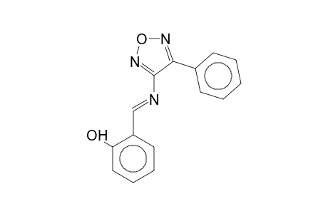 3-Phenyl-4-(salicylideneamino)furazan