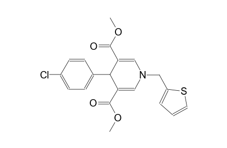 3,5-pyridinedicarboxylic acid, 4-(4-chlorophenyl)-1,4-dihydro-1-(2-thienylmethyl)-, dimethyl ester