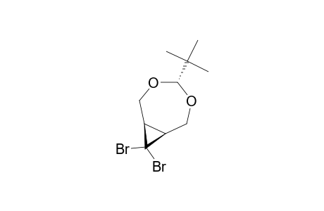 EXO-8,8-DIBROMO-4-TERT.-BUTYL-3,5-DIOXABICYCLO-[5.1.0]-OCTANE