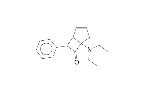 5-(diethylamino)-7-phenyl-6-bicyclo[3.2.0]hept-2-enone