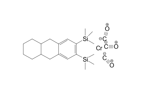 (4aRS,8aSR,9aRS)-Tricarbonyl[n6-6,7-bis(trimethylsilyl)-1,2,3,4,4a,9,9a,10-octahydroanthracene]chromium(0)