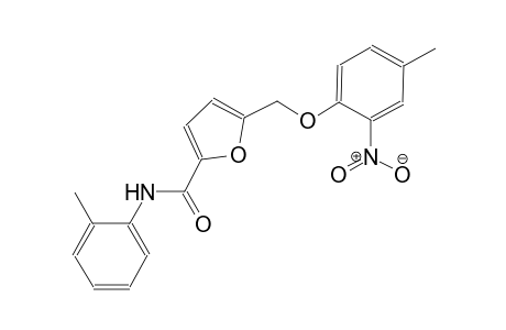 5-[(4-methyl-2-nitrophenoxy)methyl]-N-(2-methylphenyl)-2-furamide