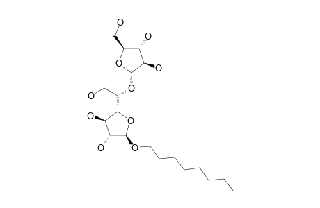 OCTYL-5-(ALPHA-D-ARABINOFURANOSYL)-BETA-D-GALACTOFURANOSIDE