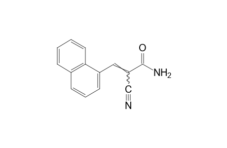 alpha-cyano-1-naphthaleneacrylamide