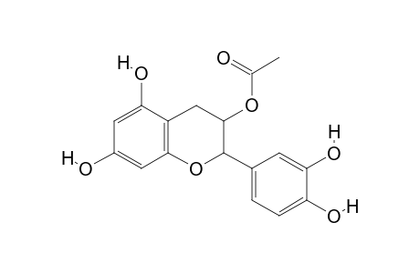 acetic acid [2-(3,4-dihydroxyphenyl)-5,7-dihydroxy-chroman-3-yl] ester