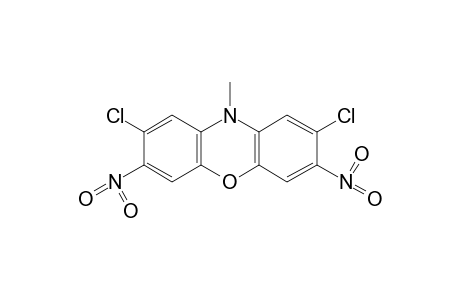 2,8-DICHLORO-3,7-DINITRO-10-METHYLPHENOXAZINE
