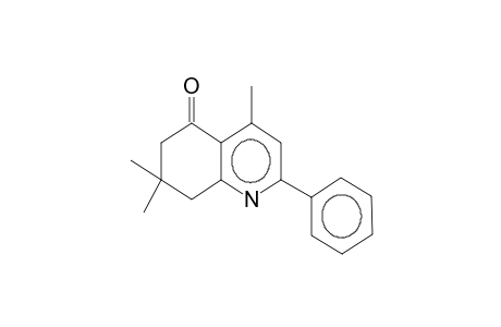 2-phenyl-4,7,7-trimethyl-5,6,7,8-tetrahydro-5-quinolone