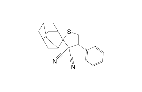 4'-Phenyl-spiro[adamantane-2,2'-thiolane]-3',3'-dicarbonitrile